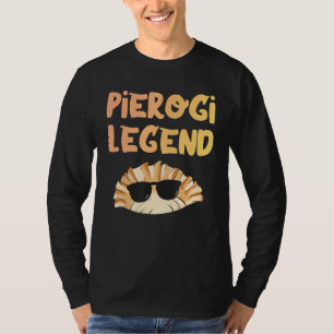 T-shirt Pierogi Légende Cool Pologne Pologne Pologne Piero