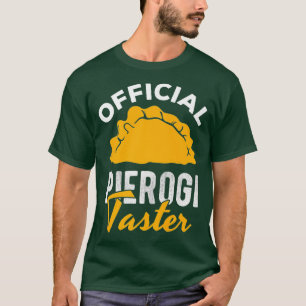 T-shirt Pierogi officiel Taster polonais Pierogies aliment