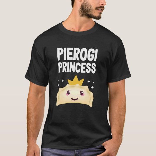 T-shirt Pierogi Princesse Polonaise Nourriture Pierogi (Devant)