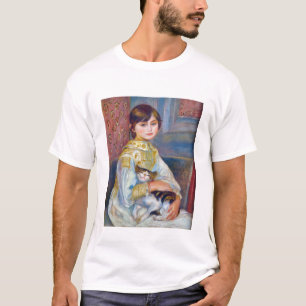 T-shirt Pierre-Auguste Renoir - Enfant avec chat