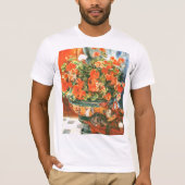 T-shirt Pierre-Auguste Renoir Geraniums Et Chats (Devant)