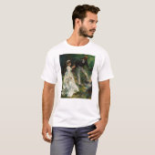 T-shirt Pierre-Auguste Renoir - La Promenade (Devant entier)