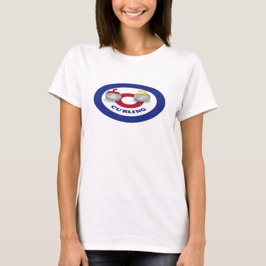 T-shirt Pierre de curling (Devant)