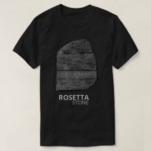 T-shirt Pierre de Rosetta : Hiéroglyphe égyptien antique