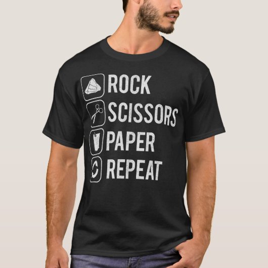 T-shirt Pierre Feuille Ciseaux S2 (101) (Devant)