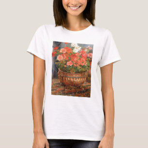T-shirt Pierre géraniums de Renoir un   dans un bassin de