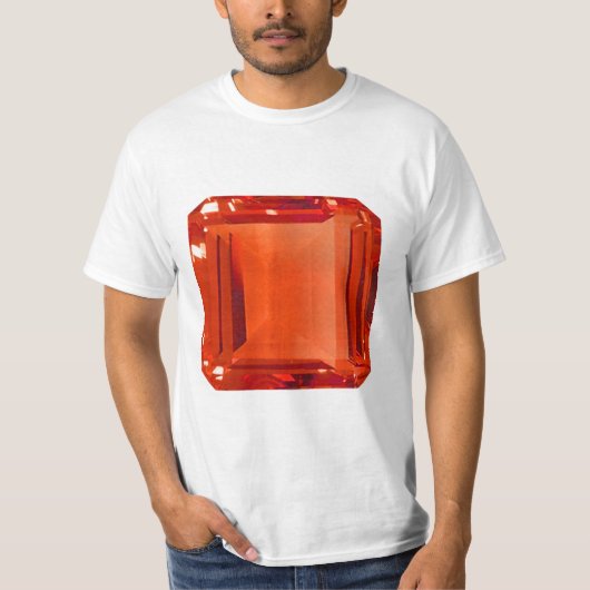 T-shirt Pierre orange (Devant)