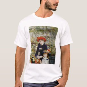 T-shirt Pierre Renoir  Deux Soeurs, ou sur la terrasse