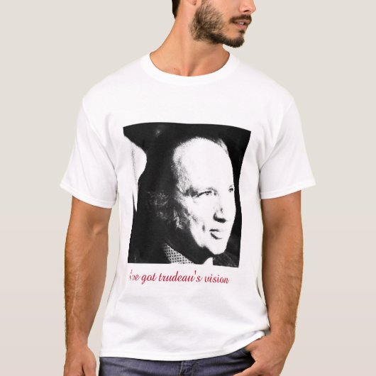 T-shirt Pierre Trudeau (Devant)