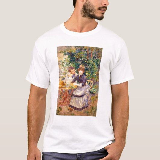 T-shirt Pierre un Renoir | dans le jardin (Devant)