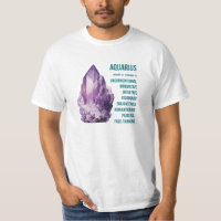 Pierres de Zodiaque : Aquarius, Améthyste