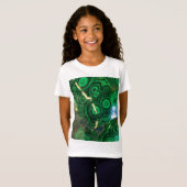 T-Shirt Pierres Grandes Vertes (Devant entier)