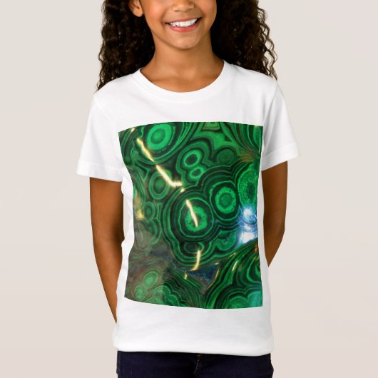 T-Shirt Pierres Grandes Vertes (Devant)