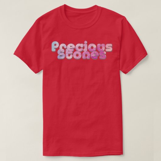 T-shirt Pierres précieuses (Design devant)