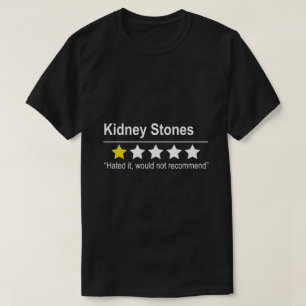 T-shirt Pierres remontées - non recommandées - urination u
