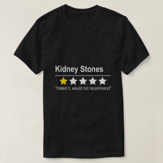T-shirt Pierres remontées - non recommandées - urination u