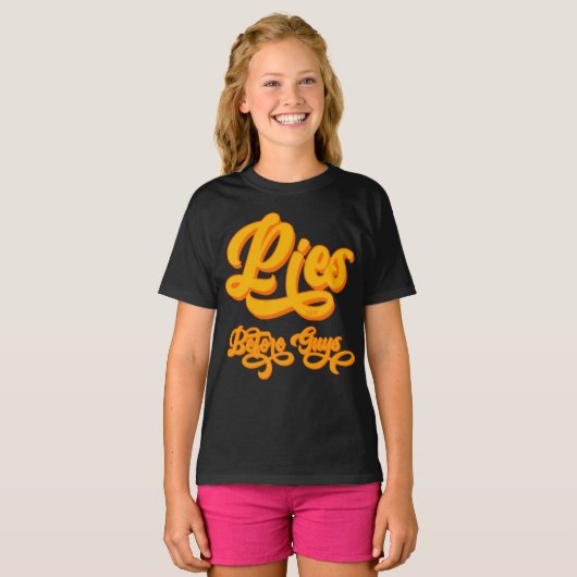 T-shirt PIES AVANT LES GARS drôle action de grâce (Devant entier)