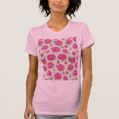T-shirt Pies roses (Devant)