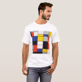 T-shirt PIET MONDRIAAN - Compositon A 1923 (Devant entier)
