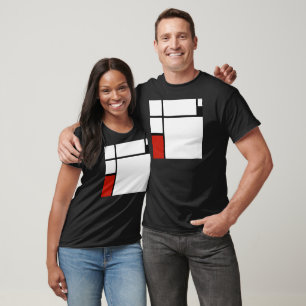 T-shirt Piet Mondrian - Abstrait géométrique