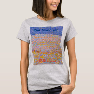 T-shirt Piet Mondrian Peinture Dune III Femmes