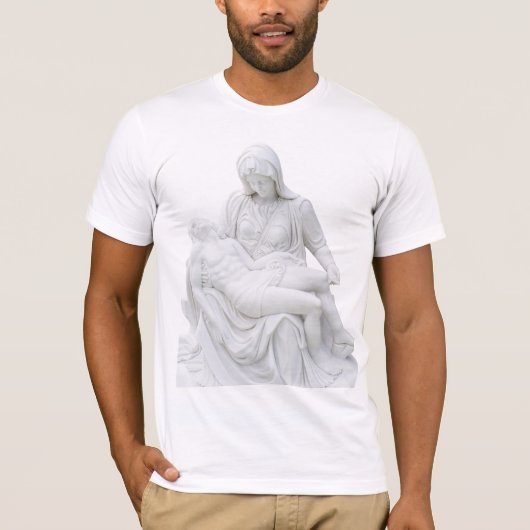 T-shirt Pieta sculptée (Devant)