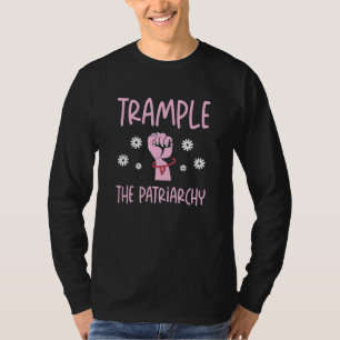 T-shirt Piétinez le patriarcat pour un féminisme féministe