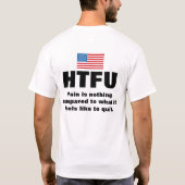 T-SHIRT PIÉTINEZ LE WEAKHURDLE LES MORTS (Dos)