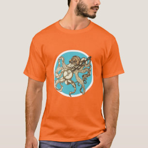 T-shirt Pieuvre au Banjo