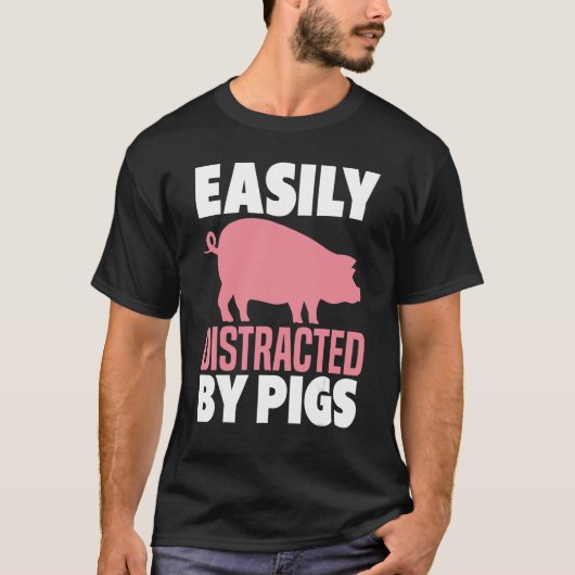 T-shirt Pig for Pig Farmers (Devant)