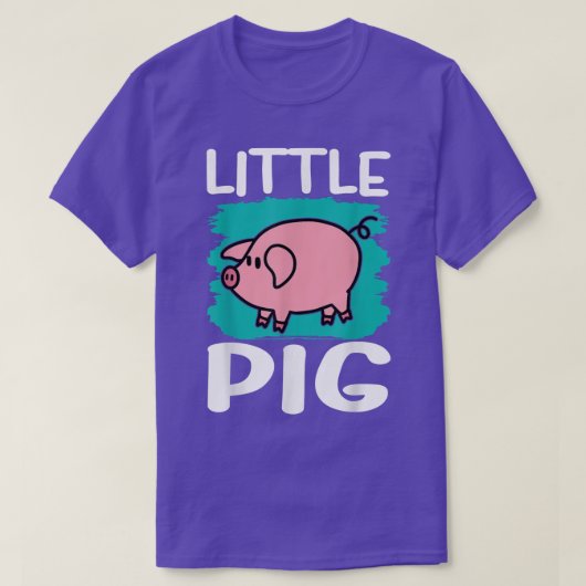 T-shirt Pig I Cute Pig I Kids  (Design devant)