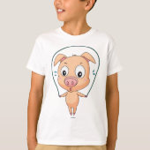 T-shirt Pig ignoré (Devant)
