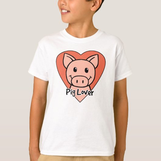 T-shirt Pig lover (Devant)