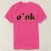 T-shirt Pig Lover Cadeaux Pig Sound Design (Design devant)