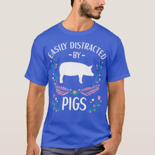 T-shirt Pig Outfit For Cute Pig Lovers Apparel Women Girls