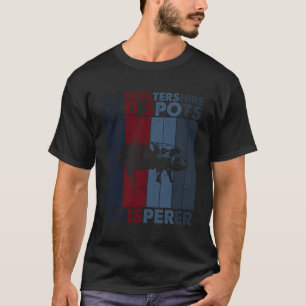 T-shirt Pig Papa Maman Whisperer - Vintage Gloucestershire