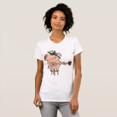 T-shirt Pig Playing (Devant entier)