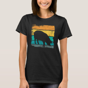 T-shirt Pig Retro Vintage Sunset Pig Piggies Poisson Propr