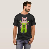 T-shirt Pig Scooter (Devant entier)