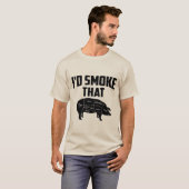 T-shirt pig-word barbecue (Devant entier)