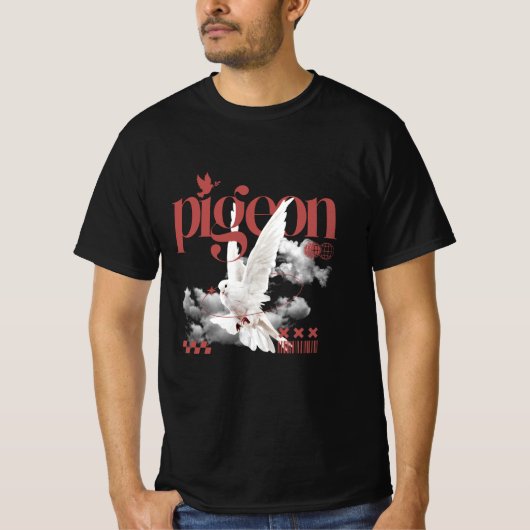 T-shirt pigeon (Devant)