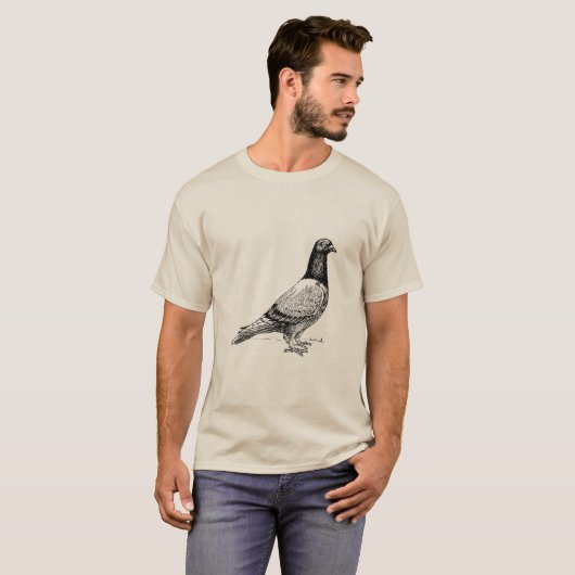 T-shirt Pigeon (Devant entier)
