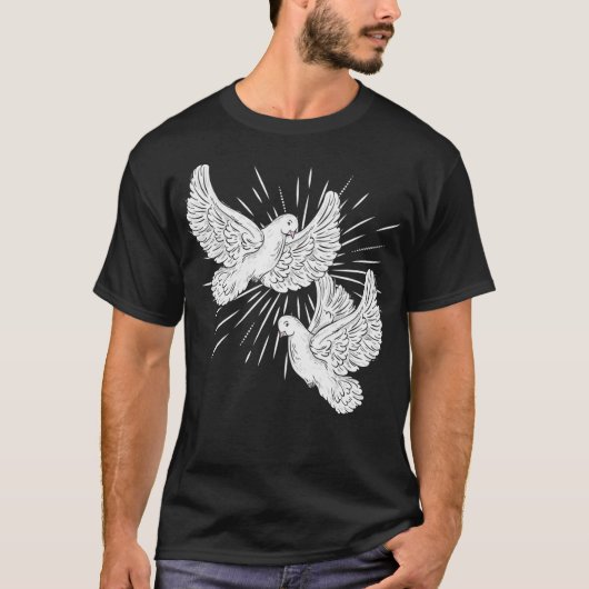 T-shirt Pigeon (Devant)