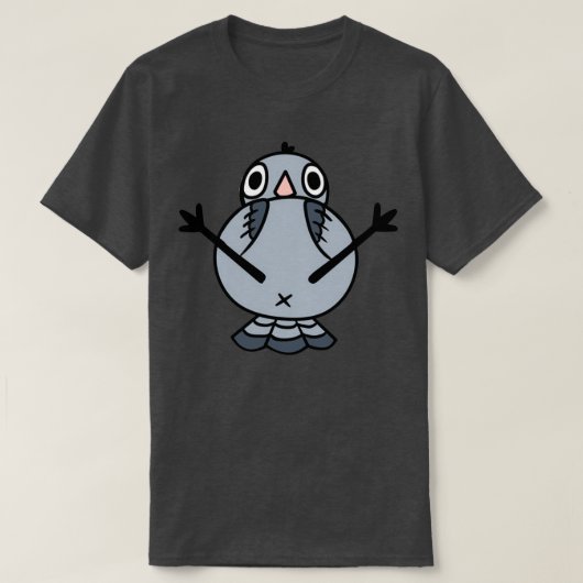 T-shirt Pigeon 2 3 (Design devant)