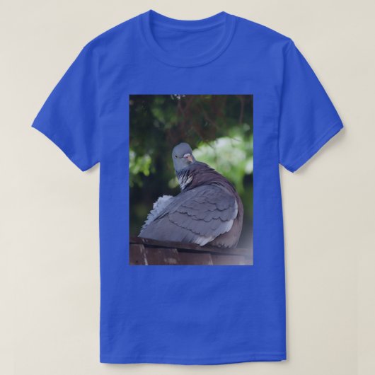T-shirt Pigeon 2 indigné (Design devant)
