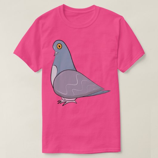 T-shirt Pigeon 2 persistant (Design devant)