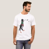 T-shirt Pigeon À Propos De La Ville Drôle (Devant entier)