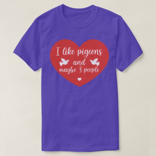 T-shirt Pigeon Bird 14 (Design devant)