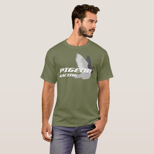 T-shirt Pigeon Breeder Pigeon Racing Cadeau (Devant entier)