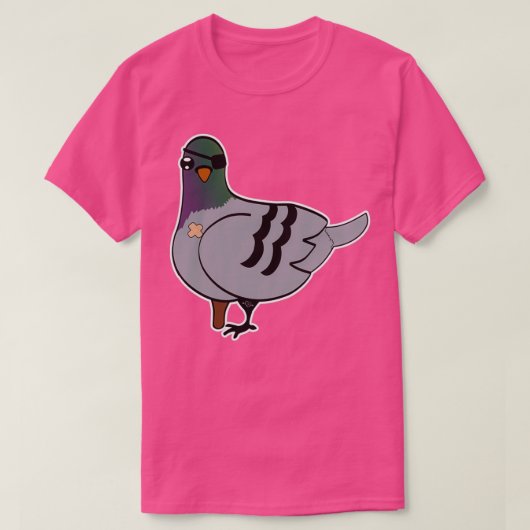 T-shirt Pigeon brun Cher Ami 1 (Design devant)